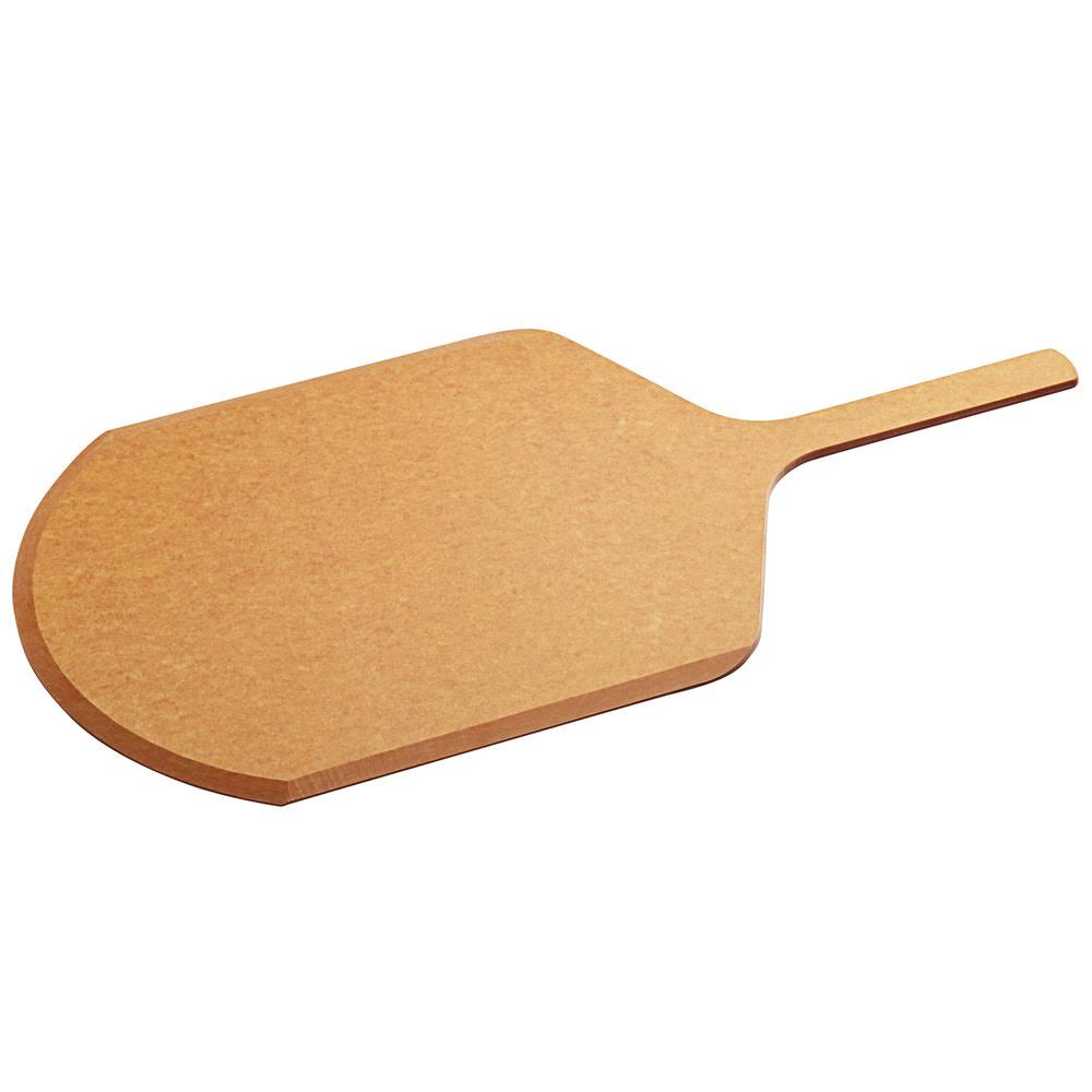Natural Richlite Wood Fiber Pizza Peel with Handle U92194