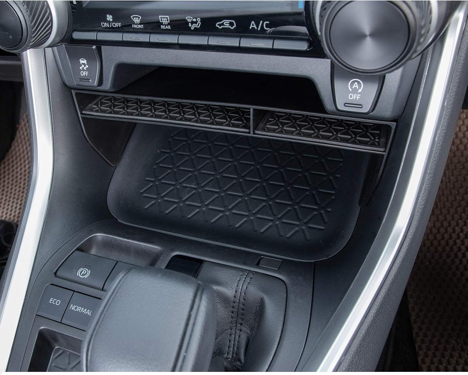 Center Console Organizer ABS Material Insert Tray Storage Box U9560