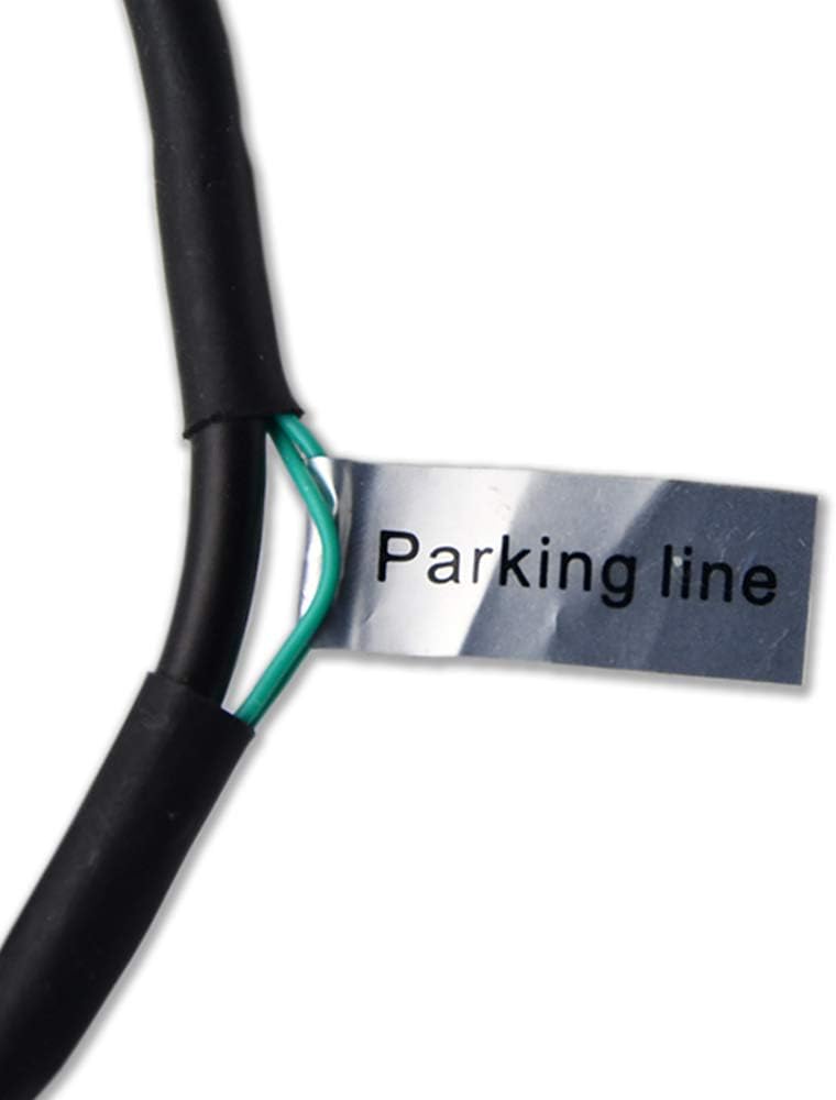 Black Tailgate Handle Camera for Chevy Silverado and GMC Sierra 1999-2006, Pack of 2 I441144