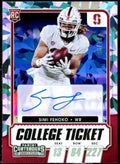 2021 Panini Contenders Draft Picks Cracked Ice Card #253 T82026
