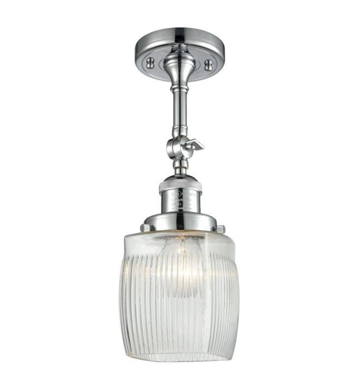 Nickel Semi Flush Mount Light K368