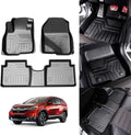 Black 2 Row All Weather Floor Carpet Liner Set T41581
