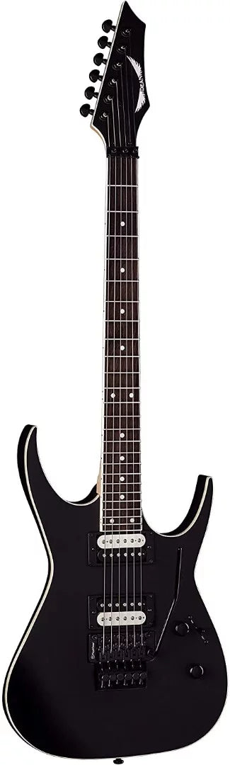 Black Satin Electric Guitar H7351