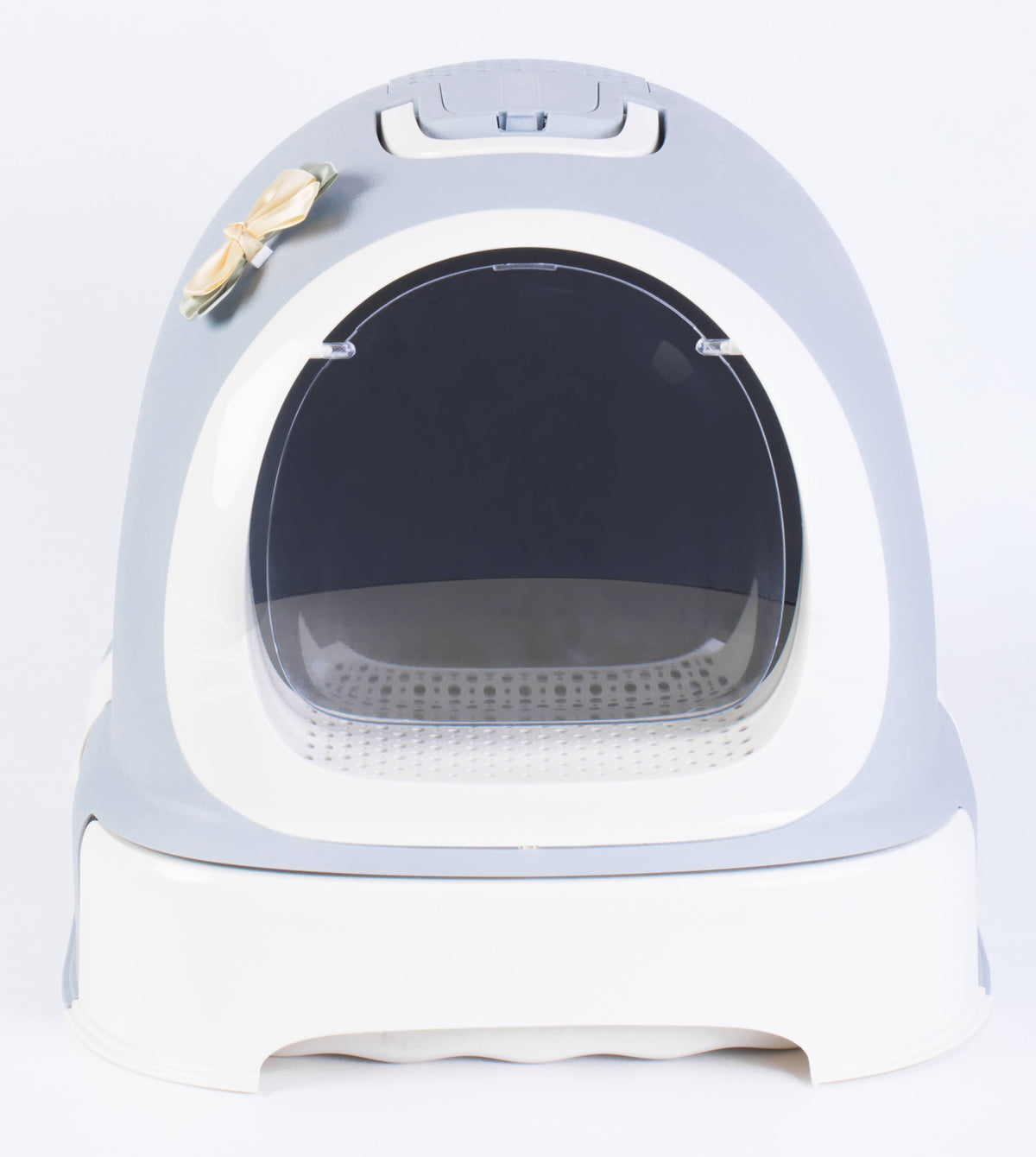 Fully Enclosed Hooded Litter Pan with Front Entry, Cat Litter Scoop Included V593