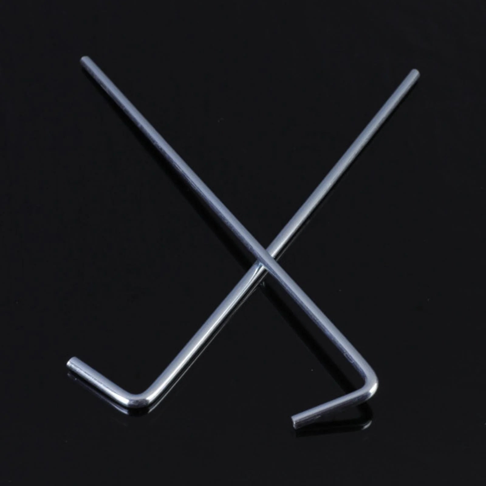 50x Heavy Duty Aluminum Alloy Tent Pegs Stakes C13825