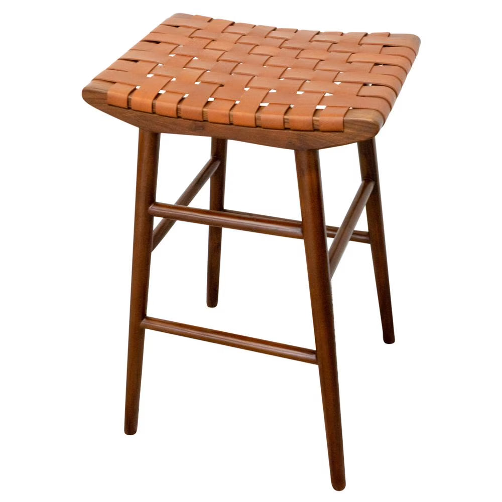 Genuine Leather Counter Stool R240