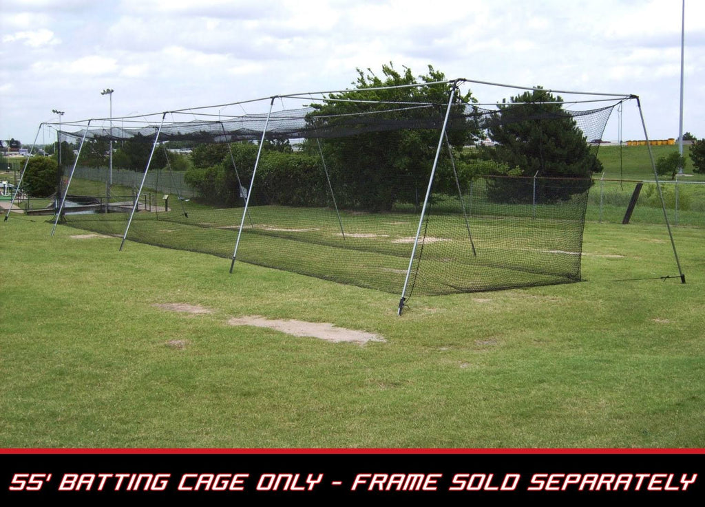 55x12x12 Twisted Poly Batting Cage Net X36661