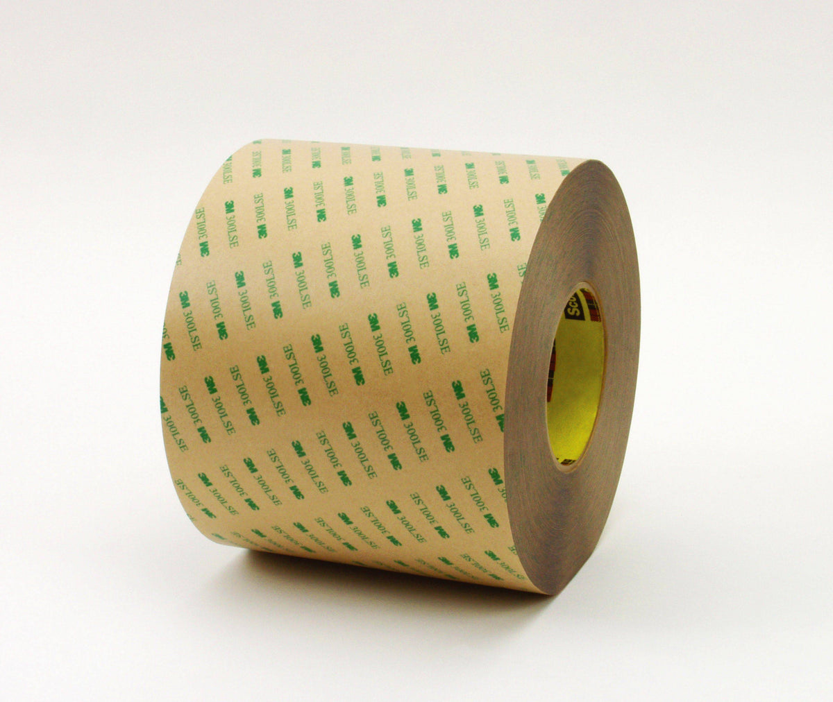 Clear Adhesive Transfer Tape, 1 in x 360 yd, 2.3 mil, 9 Rolls per Case O586428