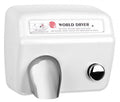 Cast Iron White Push-Button Hand Dryer W210158