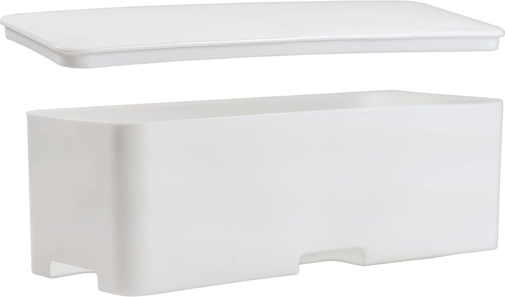 Cable Management Box White Pack of 2 B3296