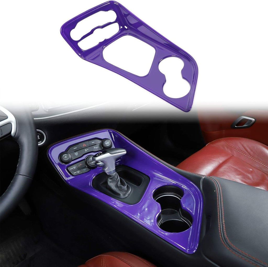 ABS Carbon Fiber Gear Shift Panel Trim Pack of 2 M163