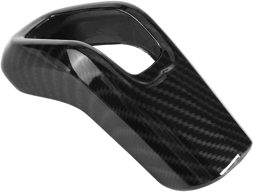 Carbon Fiber Car Gear Shift Knob Cover Trim Y300