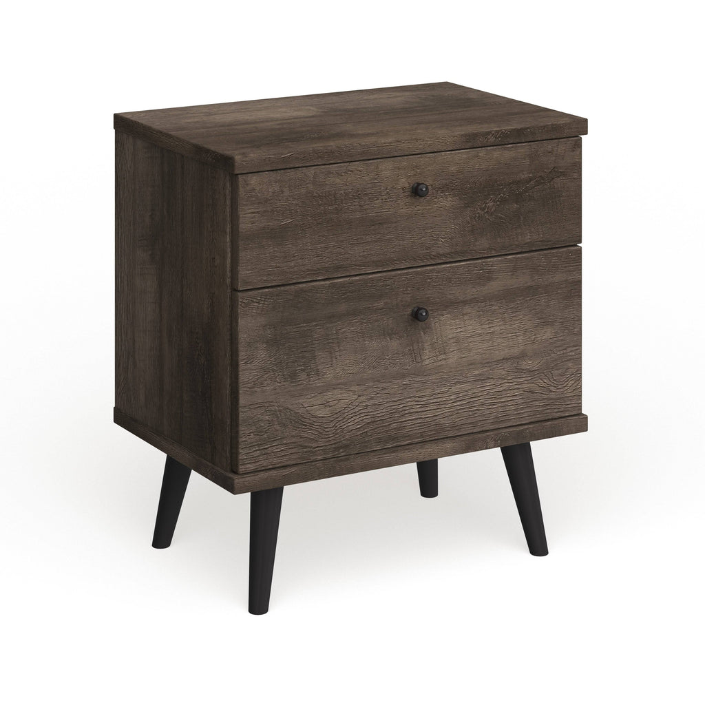 Tan 2-Drawer Nightstand F634814
