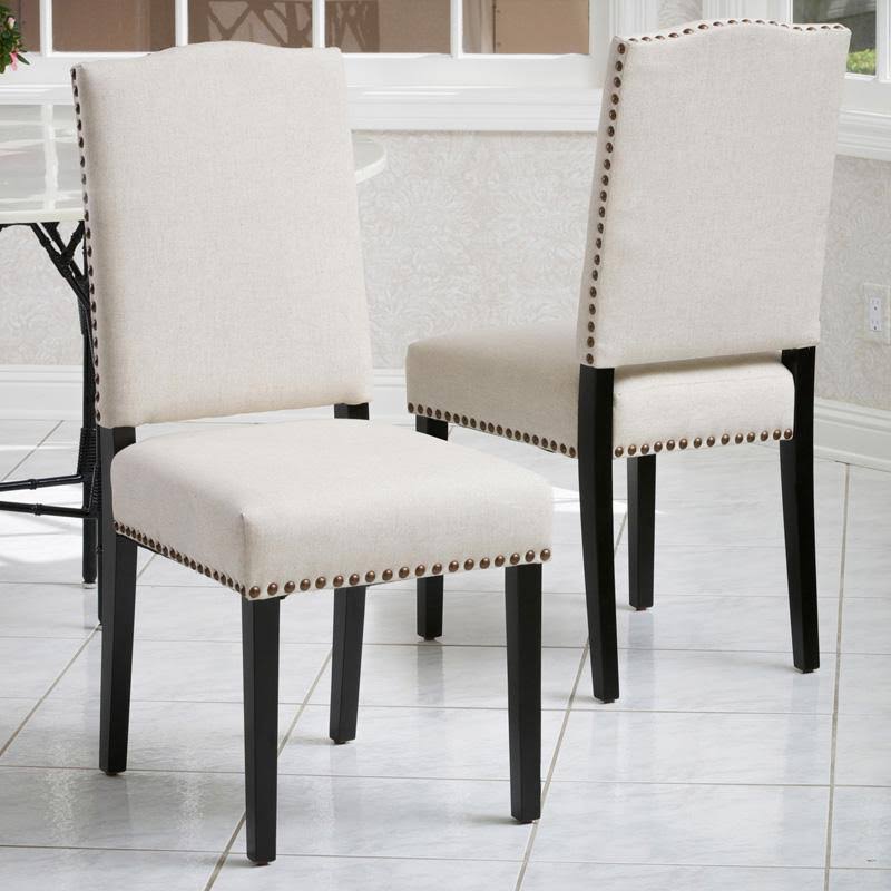 Beige Dining Chair Set of 2 A5785