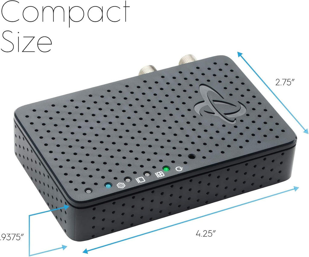 Bonded MoCA 2.5 Network Adapter for Ethernet Over Coax (2-Pack) V37863