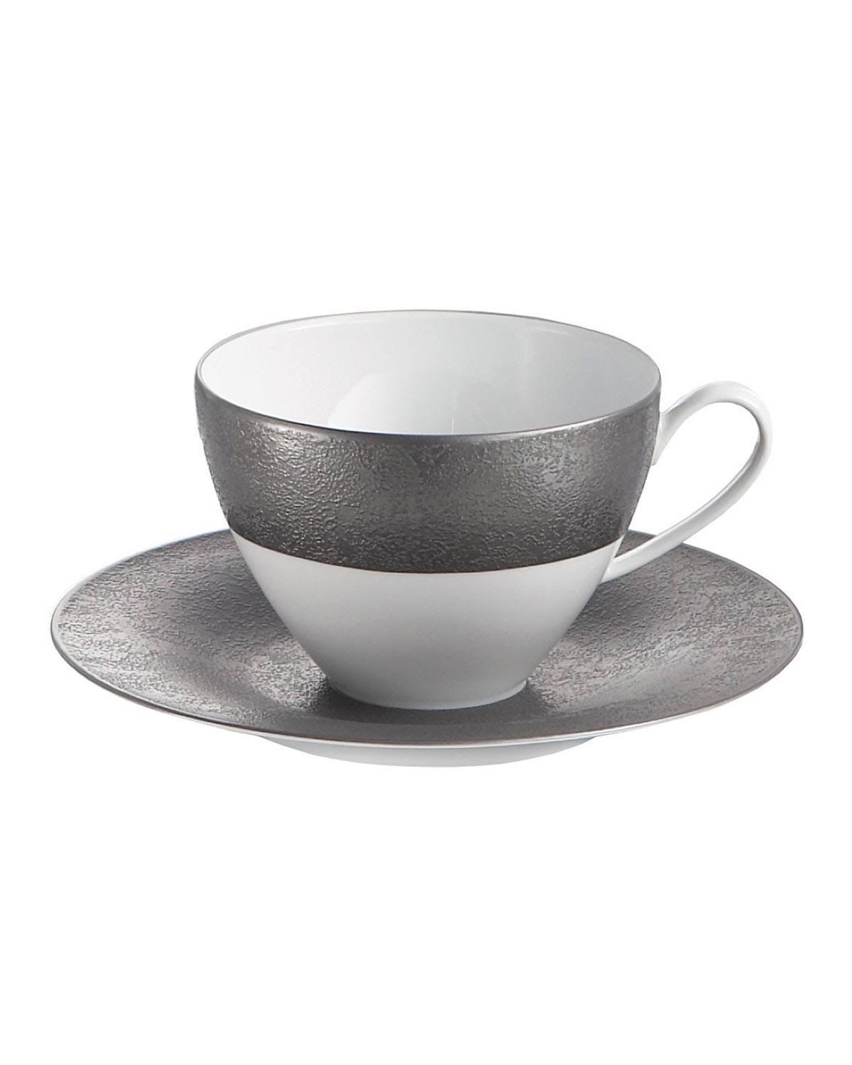 Cast Iron Cup & Saucer G224833