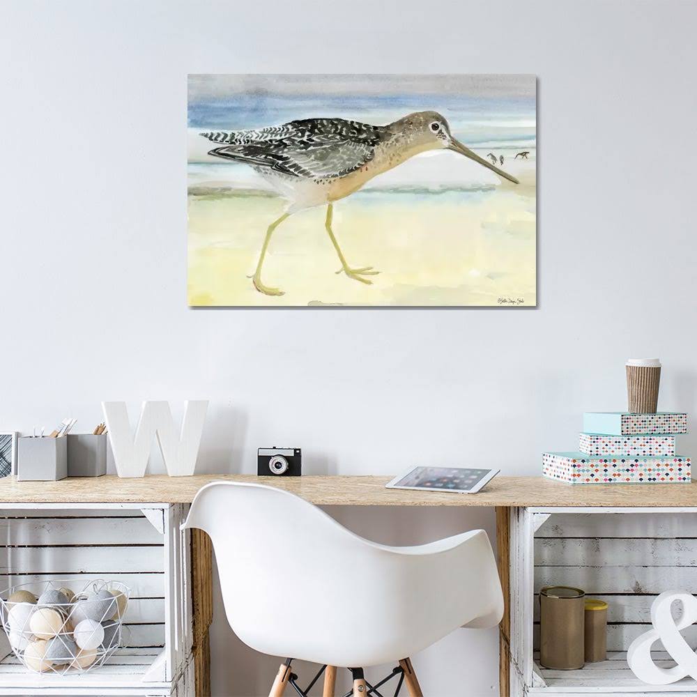 Paintings on Canvas Art - on The Beach I Print F19887