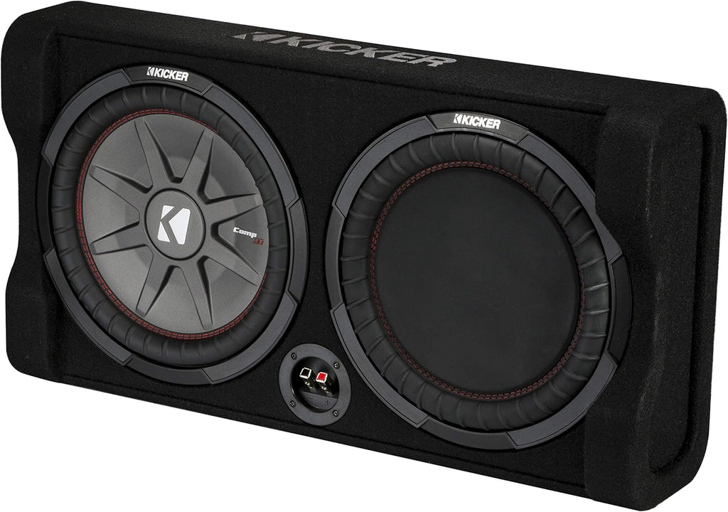 12 Thin Sub Box Passive Radiator Bundle with Amplifier & Amp Kit A710