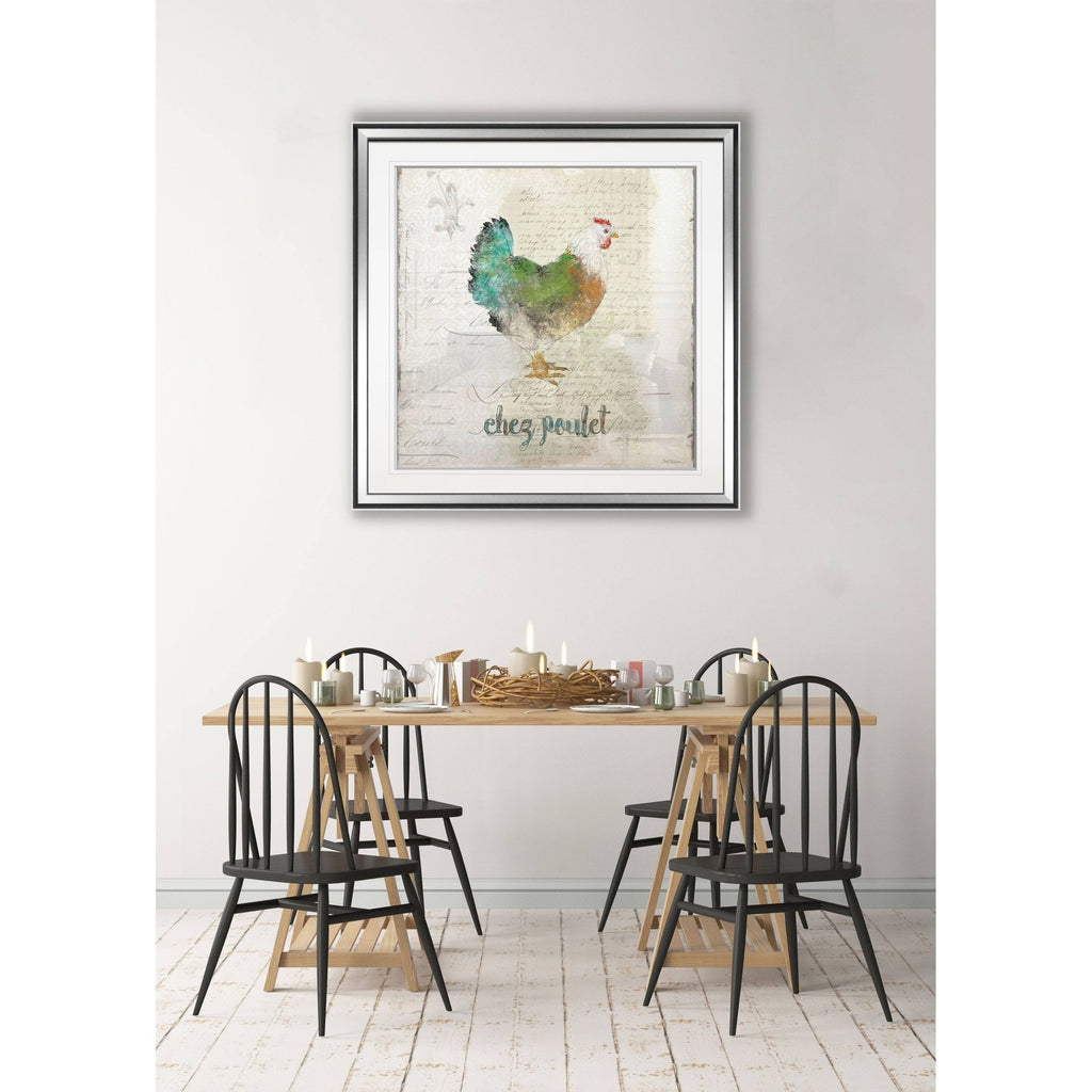 Framed Giclee Print 32 x 32 I44376