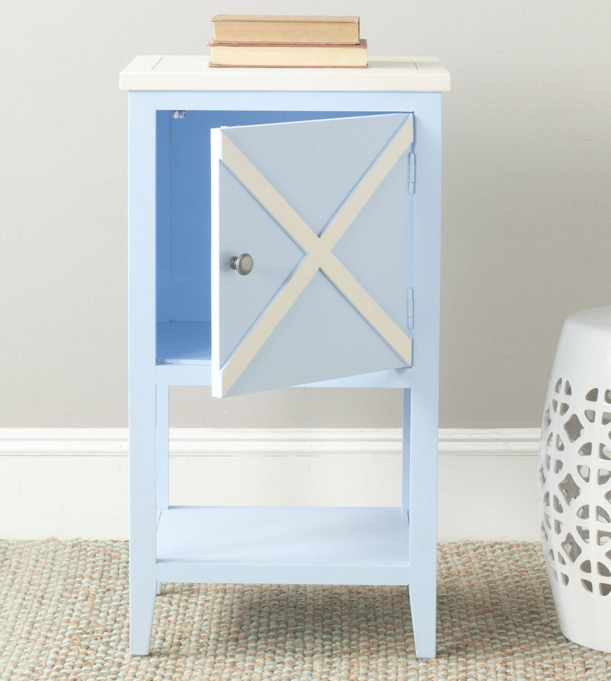 Light Blue Side Table G278