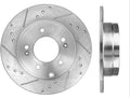 REAR 283mm Drilled & Slotted 5 Lug Rotors B439