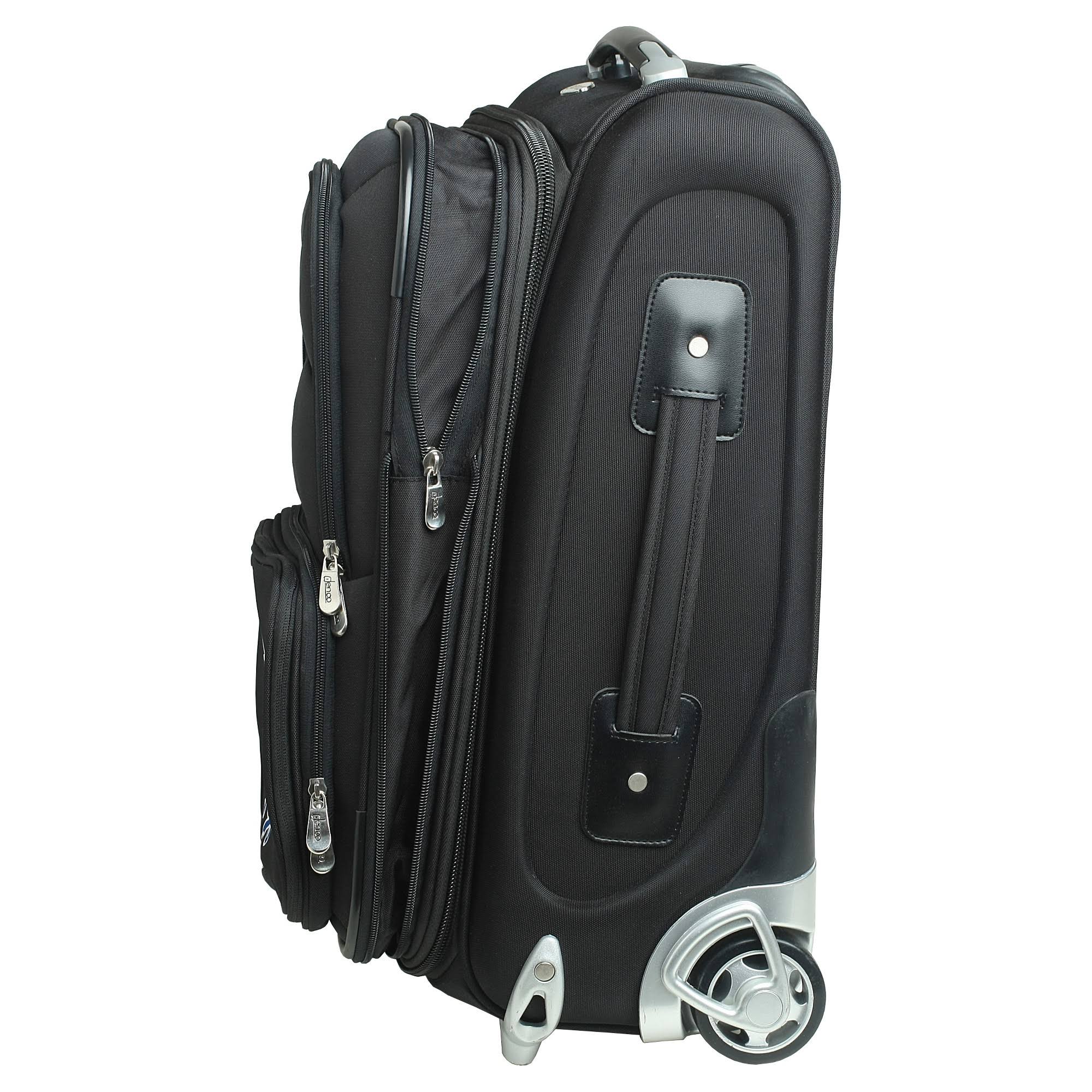 8-Wheel Carry-On Spinner - Black S1578