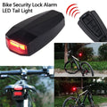Smart Bike Tail Light with Wireless Remote Control and Electric Bell V189