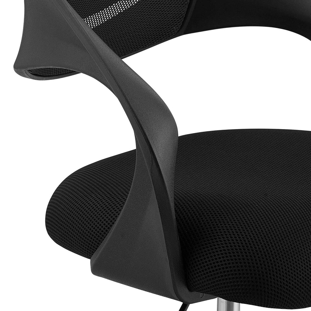 Red Mesh Drafting Chair U764