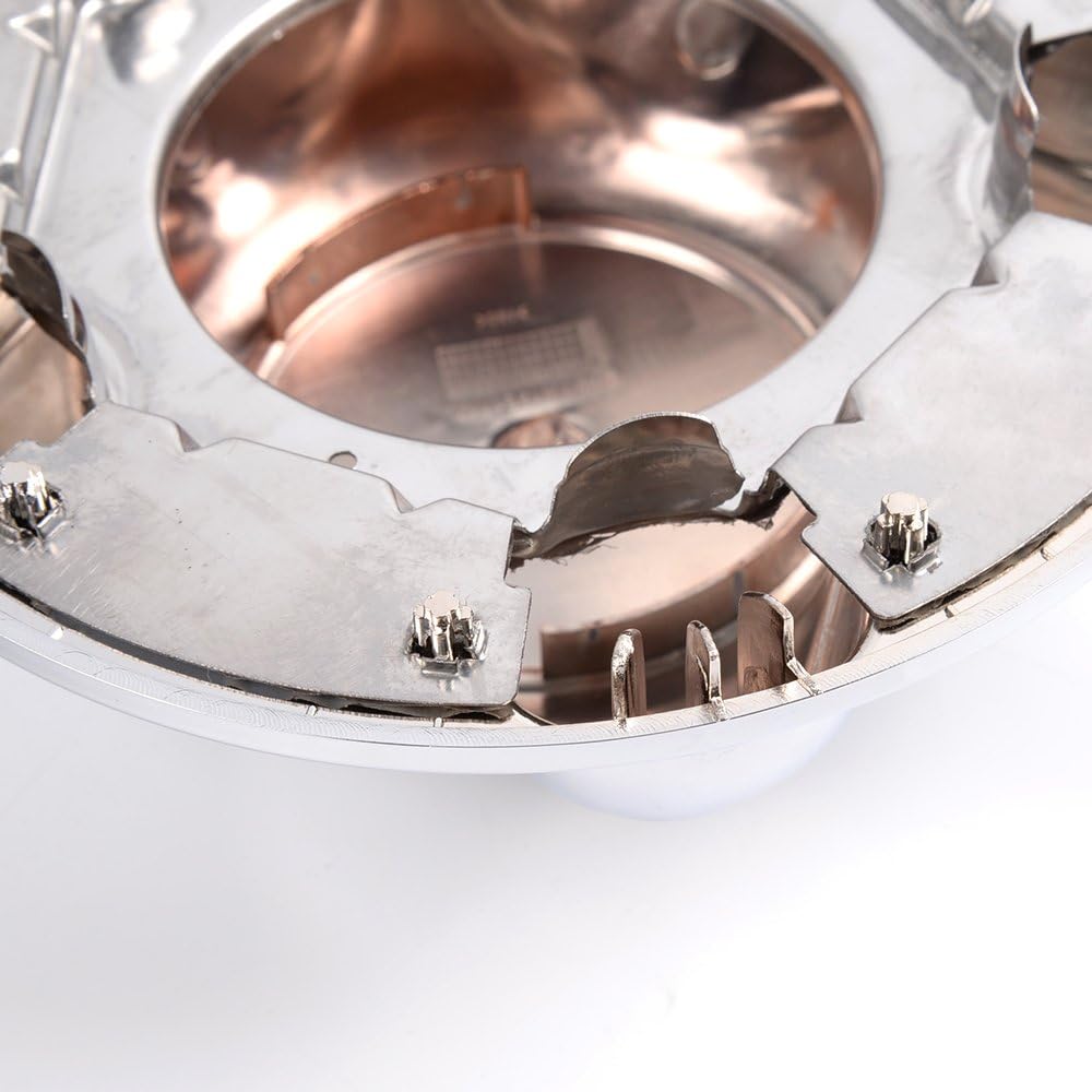 4 Pcs Chrome Wheel Center Hub Caps for 5-Lug Steel Wheel W4056