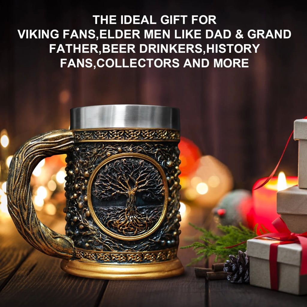 Viking Stainless Steel Beer Mug Q3217