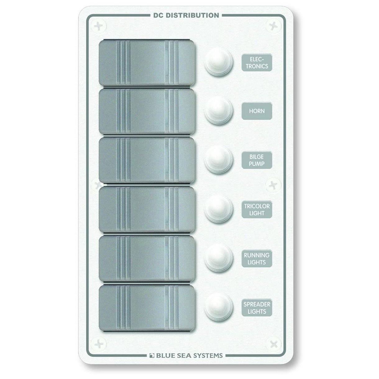 White Vertical Water Resistant Panel M649