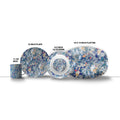 Gray Orange Thermosaf Dinner Set K509026