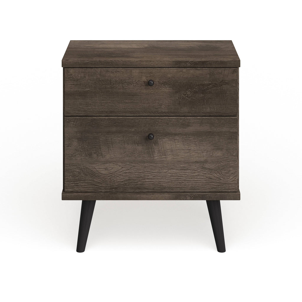 Tan 2-Drawer Nightstand F634814
