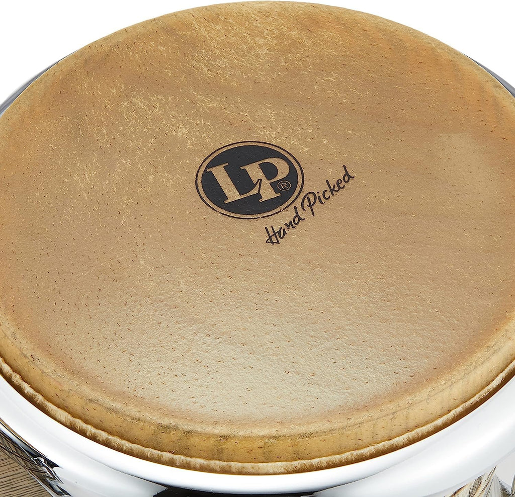 Natural/Chrome Bongos Y136