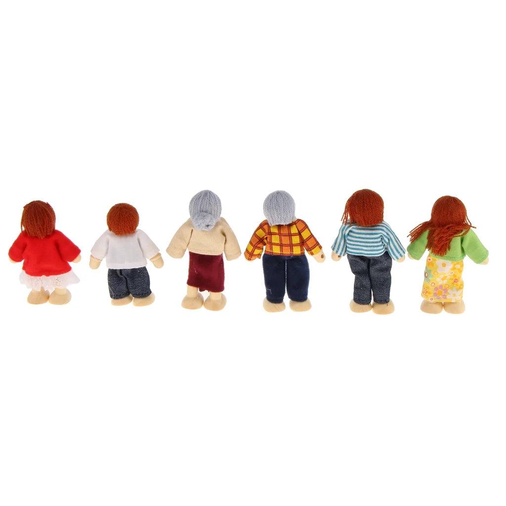 Dollhouse Dolls Family Figures O38868