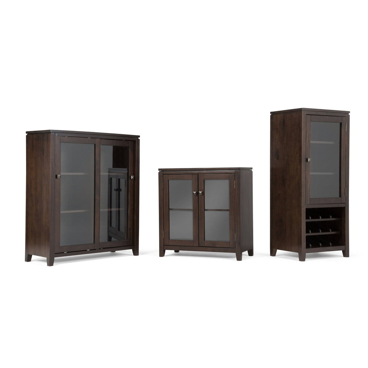 Solid Wood Low Storage Cabinet X4689