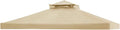 Beige Canopy Top Replacement for Gazebo Cover M574