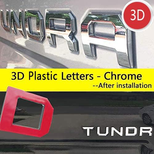 Matte Black Zinc Alloy Rear Emblem Decals Pack of 2 M126334