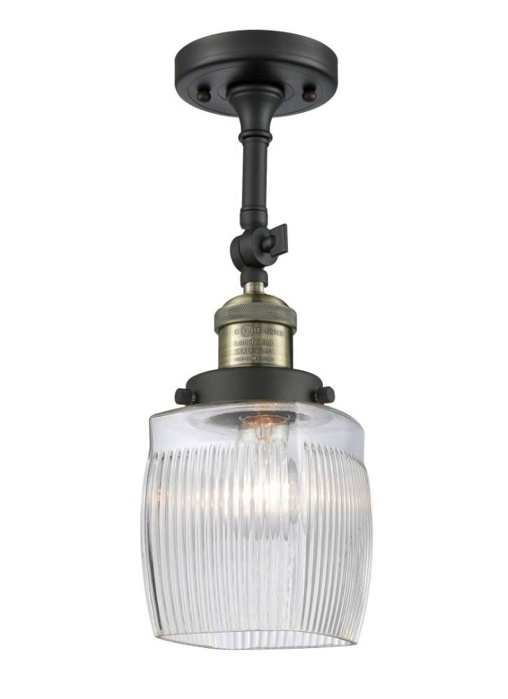 Nickel Semi Flush Mount Light K368