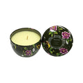 Floral Botanic Candle Mini Tin 120g I395549