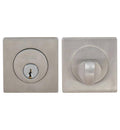 Modern Square Stainless Double Cylinder Deadbolt U771543