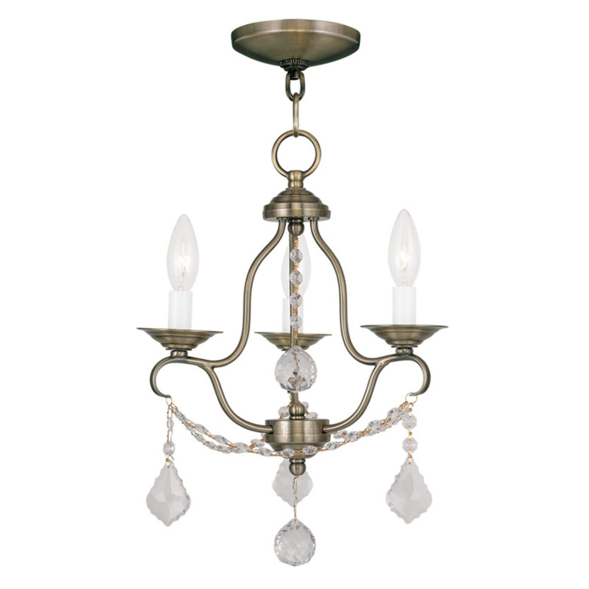 3 Light Mini Chandelier E723131