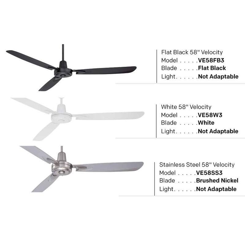 White Ceiling Fan U442