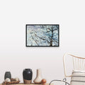 Black Float Frame Canvas Art U9935
