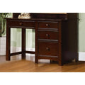 Dark Walnut Solid Wood Kids Desk L119881