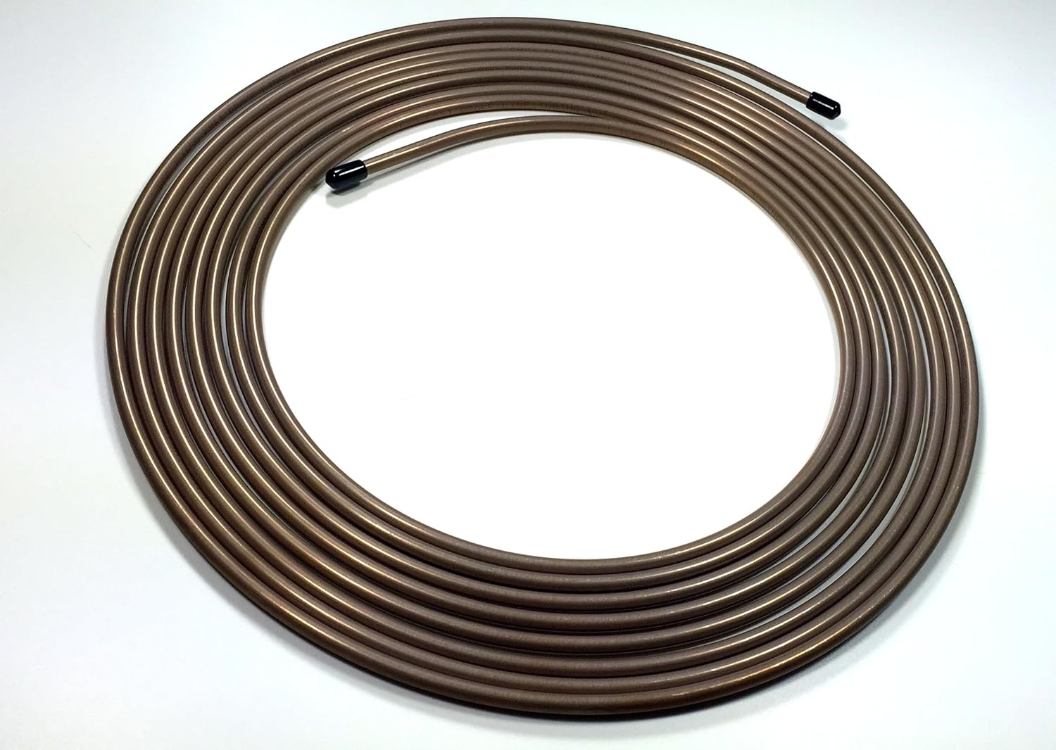 25 Feet 1/4" Copper Nickel Brake Line Tubing Pack of 2 W127