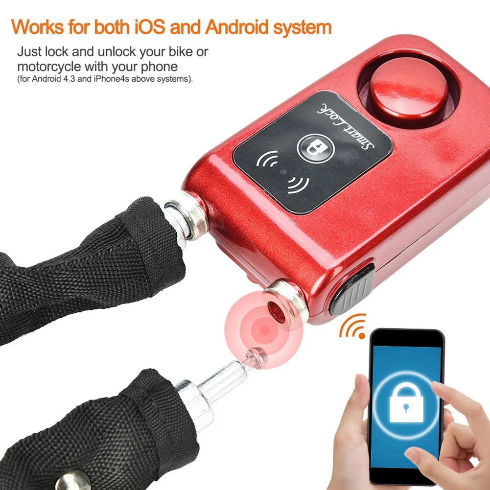 Chain Lock for Bikes Motorcycles Door B278