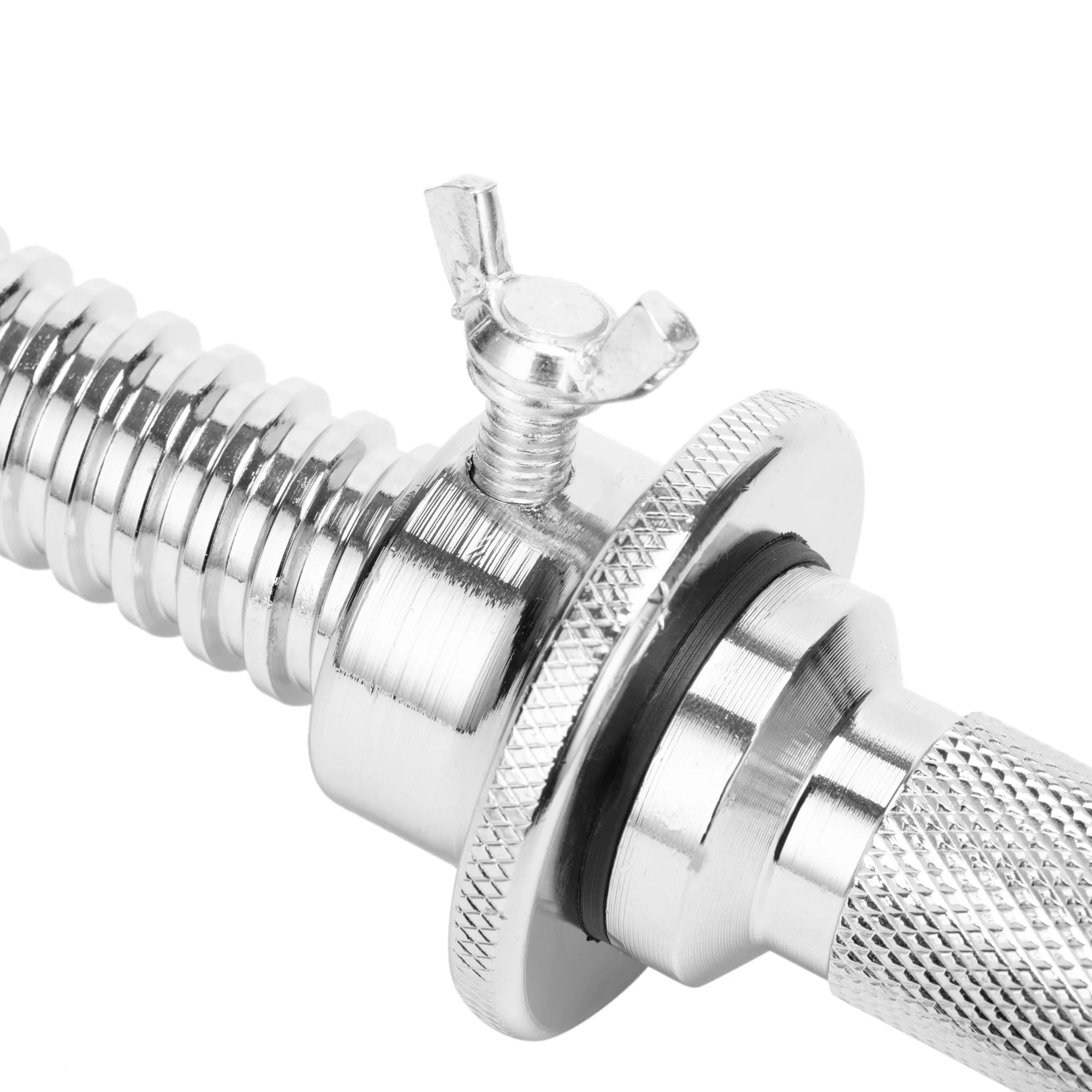 17.7 Inch Solid Steel Adjustable Dumbbell Handle Bar Z5850
