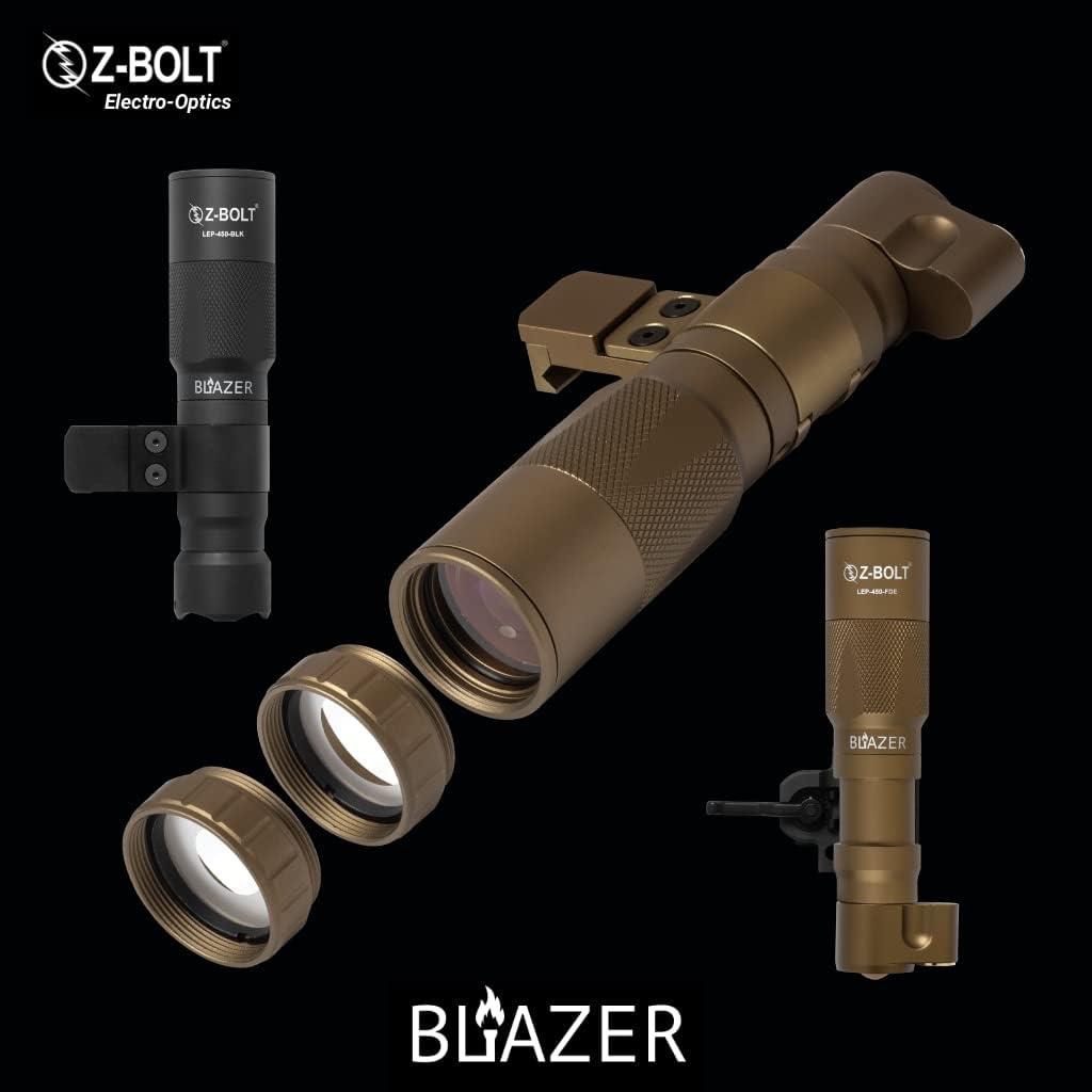 Blazer LEP White Light Illuminator & Flashlight with Rail Clamp Mount O975