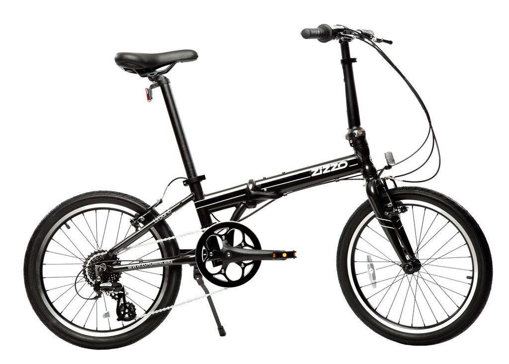 Dark Gray 20" Wheel 7-Speed Aluminum Alloy Folding Bike V78355